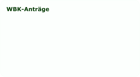 WBK-Anträge